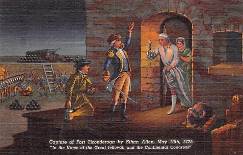 Capture of Fort Ticonderoga by Ethan Allen
